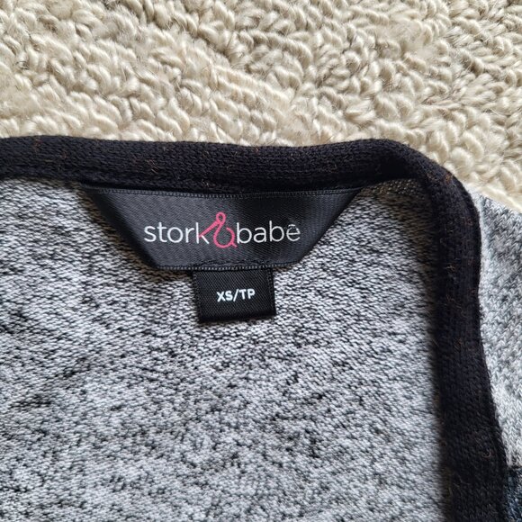 Stork & Babe Maternity Sweater with Tie Belt Detail - size XS - Picture 2 of 2